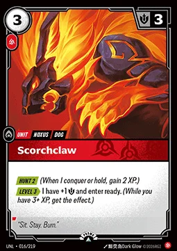 Scorchclaw - UNL-016-p - Promotional Cards - Riftbound card